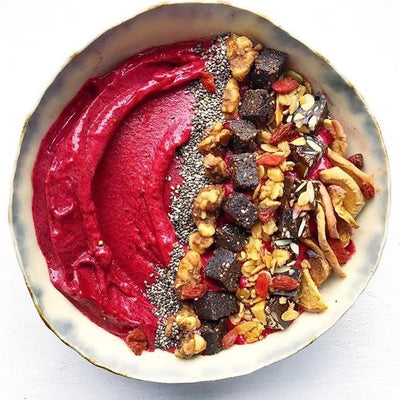 Beet + Berry Smoothie Bowl